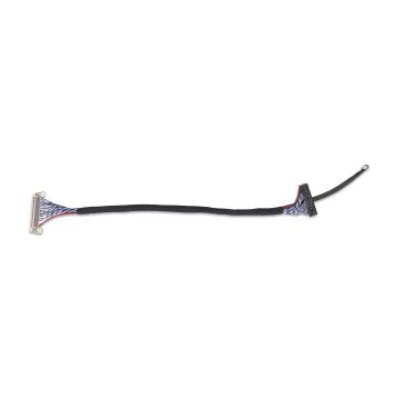 25cm LVDS Cable for 27" LCD Backbox Screen With Ground Wire